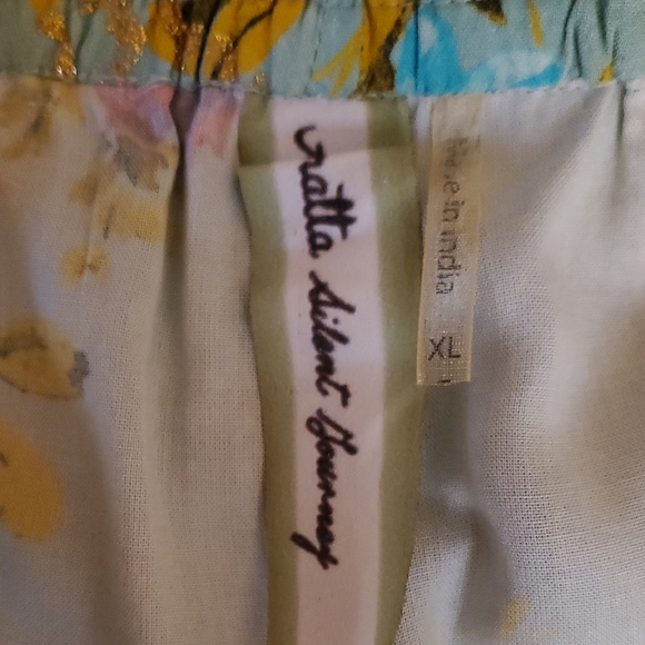 NWT Aratta Floral Wide Leg Pants - Multicolor - Picture 3 of 6